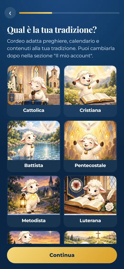 La tua tradizione